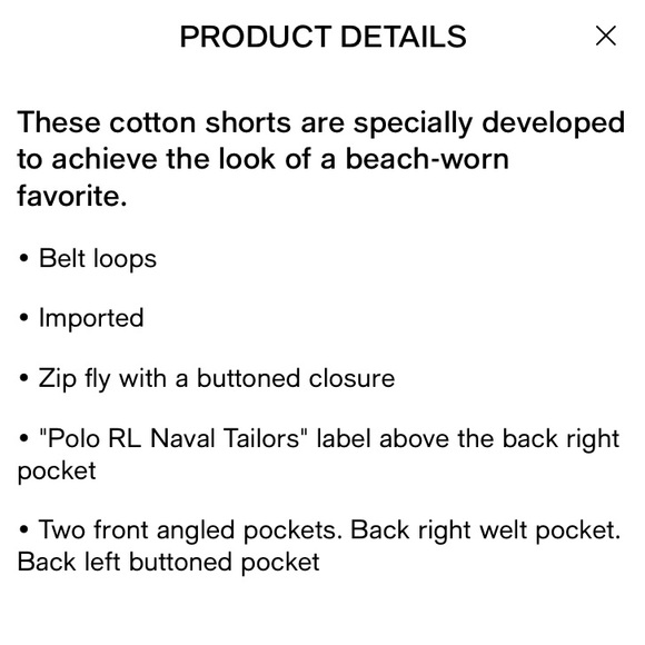 Polo Ralph Lauren Boys Cotton Twill Shorts. Size 2T - Picture 3 of 8